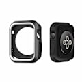 Miniatyrbillede 1 af 2: Apple Watch 38mm Silikone cover - Sort/hvid White