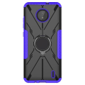 Miniatyrbillede 3 af 6: Kickstand-cover med magnetplade til Nokia C10 / C20 - Lilla Purple