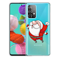 Miniatyrbillede 1 af 3: Juletaske til Samsung Galaxy A73 - Glad Julemand Red