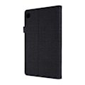Pikkukuva 2 / 2: Lenovo Tab M8 kankainen nahkainen kotelo - Musta Black