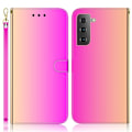 Pikkukuva 1 / 2: Mirror Samsung Galaxy S22 Plus Flip Suojakotelo - Rose Pink