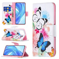 Pikkukuva 2 / 2: Wonderland Xiaomi 11 Lite 5g Ne / Mi 11 Lite 5g / 11 Lite Läppäkotelo - Vivid Butterflies Multicolor