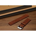Miniatyrbild 2 av 2: Samsung Gear S3 slitstark läder klockarmband - Brun Brun
