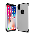 Pikkukuva 1 / 2: iPhone X uniikki suojakuori - Hopea Silver grey