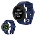 Miniatyrbillede 1 af 2: Garmin Swim 2 / Forerunner 45 / 45S holdbar silikone Urrem - Mørkeblå Blue