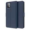 Miniatyrbillede 1 af 2: Glat og tyndt Premium Pu Læder Etui til Samsung Galaxy A72 5G - Blå Blue