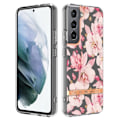Miniatyrbillede 1 af 2: Supertyndt og slidstærkt softcover til Samsung Galaxy S22 Plus - Lyserød Gardenia Pink