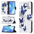 Pikkukuva 2 / 2: Wonderland Xiaomi 11 Lite 5g Ne / Mi 11 Lite 5g / 11 Lite Läppäkotelo - Sininen / White Butterflies White