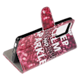 Miniatyrbillede 2 af 2: Wonderland Samsung Galaxy Note 20 Ultra Flip Etui - Keep Calm og Sparkle Red