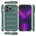Miniatyrbillede 2 af 6: iPhone 14 Pro 6,1 tommer Anti-fall Soft Flexible Phone Case Scratch-resistant Drop-proof Cell Phone Cover - Grøn Green