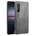 Miniatyrbillede 1 af 2: Croco Cover - Sony Xperia 1 II - Sort Black