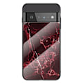 Miniatyrbillede 1 af 2: Fantasy Marble Google Pixel 7 cover - Blodrød Marmor Red