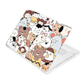 Pikkukuva 5 / 6: HAT PRINCE MacBook Pro 13 (A2251, A2289, 2020) / M1 / M2 (A2338, 2020) söpö eläintyylinen suojus - Eläintarhan Eläimet Yhdistyvät Brown