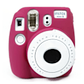 Pikkukuva 1 / 2: Fuji Instax Mini 8 Pehmeä ja Joustava Silikooni Suoja Kameraan - Ruusu Pink