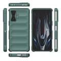 Miniatyrbillede 2 af 2: Blødt grebsformet cover til Xiaomi Poco F4 GT / Xiaomi Redmi K50 - Grøn Green