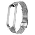 Miniatyrbillede 1 af 2: Xiaomi Mi Smart Band 4 / 3 urrem i rustfrit stål - Sølv Silver grey