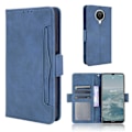 Miniatyrbillede 1 af 2: Modern-styled Læder Pung Etui til Nokia G20 - Blå Blue