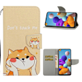 Miniatyrbillede 1 af 2: Wonderland Samsung Galaxy A21s Etui - Rør mig ikke Beige