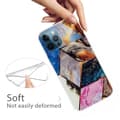 Miniatyrbillede 2 af 2: Marble design iPhone 15 Pro Max cover - Vibrant Marmor Diamant Multicolor