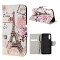 Pikkukuva 1 / 2: Wonderland Samsung Galaxy A50 kotelot - Eiffel Torni Brown