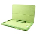 Miniatyrbillede 2 af 2: Samsung Galaxy Tab S4 beskyttelsesetui i kunstlæder med foldbar stativ - Grøn Green