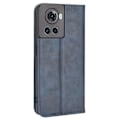 Miniatyrbild 2 av 2: Bofink Vintage läder OnePlus 10R / OnePlus Ace fodral - Blå Blå