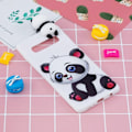 Miniatyrbillede 2 af 2: Samsung Galaxy S10 3D sødt dukke mønstret etui - Nuttet Panda Multicolor
