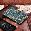 Miniatyrbild 2 av 2: Huawei MediaPad M5 Lite 10 mönstrat läderfodral - Orange multifärg