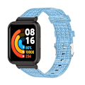 Miniatyrbillede 1 af 2: Xiaomi Redmi Watch 2 nylon åndbar urrem - Blå Blue