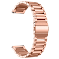 Miniatyrbillede 1 af 2: Garmin Vivomove HR / Vivomove urrem i rustfrit stål - Rødguld Pink
