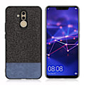 Pikkukuva 1 / 2: Huawei Mate 20 Lite kankainen tekstuurikotelo - Musta / Sininen Multicolor
