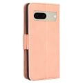 Miniatyrbillede 2 af 6: Stilfuldt Læder Etui med Pung til Google Pixel 7 - Lyserød Pink
