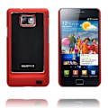 Pikkukuva 1 / 2: Galaxy S2 Alumiininen (Punainen Reunus) Samsung Galaxy S2 Suojakuori Red