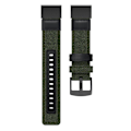 Miniatyrbillede 2 af 2: Garmin Fenix 5X / Fenix 5X Plus / Fenix ​​3 / Fenix ​​3 HR urrem i ægte læder - armygrøn Green