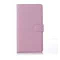 Miniatyrbillede 1 af 2: Jensen læder-etui med stander og kortholder til Microsoft Lumia 950 XL - Lyserød Pink
