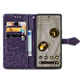 Miniatyrbillede 6 af 6: Mandala Google Pixel 7a Flip Etui - Lilla Purple