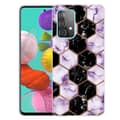 Miniatyrbillede 1 af 2: Marble Samsung Galaxy A13 4G Etui - Bikage Marmor i Lilla Multicolor