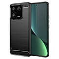 Miniatyrbillede 1 af 2: Carbon Flex Etui Xiaomi 13 Pro - Sort Black