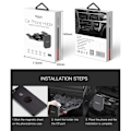 Miniatyrbillede 2 af 2: YESIDO C92 Universal magnetisk bilholder Black