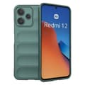 Blødt grebsformet cover til Xiaomi Redmi 12 / Xiaomi Poco M6 Pro - Grøn Green