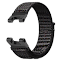 Pikkukuva 1 / 2: Amazfit T-Rex Pro / T-Rex / Ares elastinen nailon kellon hihna - Musta Black