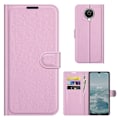 Miniatyrbillede 1 af 2: Classic Nokia G20 Flip etui - Lyserød Pink