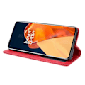 Pikkukuva 2 / 2: Bofink Vintage OnePlus 9 Pro nahkakotelo - Punainen Red