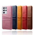 Miniatyrbillede 2 af 2: Dual Card Etui Samsung Galaxy S21 Ultra - Sort Black