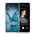 Miniatyrbild 1 av 2: Butterfly läder Huawei P20 Pro fodral - Blå Blå