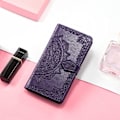 Miniatyrbillede 2 af 2: Mandala Motorola Moto G71 5G Flip Etui - Lilla Purple