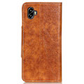 Miniatyrbillede 2 af 2: Alpha Samsung Galaxy Xcover 2 Pro læder flip etui - Brun Brown