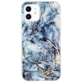 Miniatyrbillede 1 af 2: Marble design iPhone 12 Mini cover - Grå Silver grey