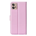 Miniatyrbillede 2 af 2: Klassisk Motorola Moto G32 Flip Etui - Lyserød Pink