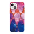 Miniatyrbillede 1 af 2: Marble design iPhone 14 cover - Rose / Orange / Blå Multicolor